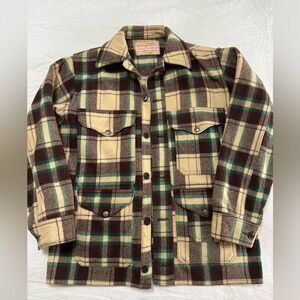 Rare Vintage Filson Peppermint Patty Mackinaw Cruiser Size Small $1000